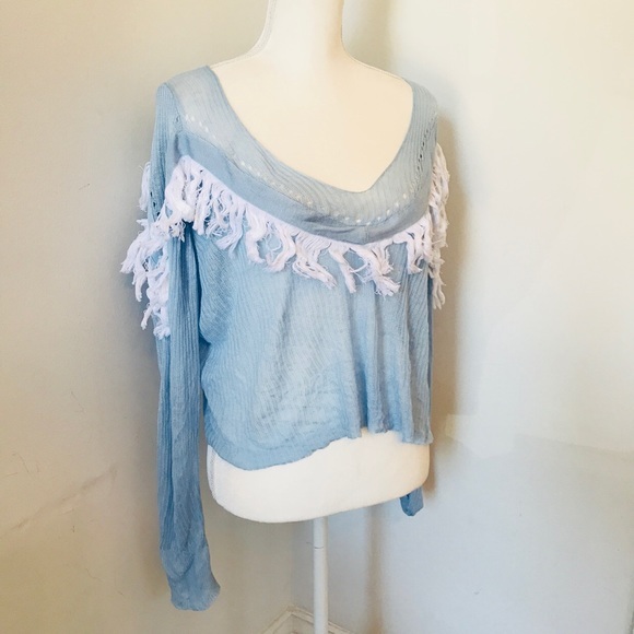 Wildfox Fringe Sweater - Picture 2 of 3
